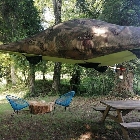 Monchateau Etoile, Hebergement Insolite Avec Spa Merlas Exteriör bild