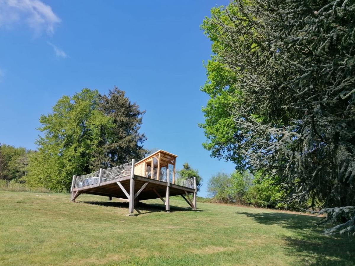 Monchateau Etoile, Hebergement Insolite Avec Spa Merlas Exteriör bild