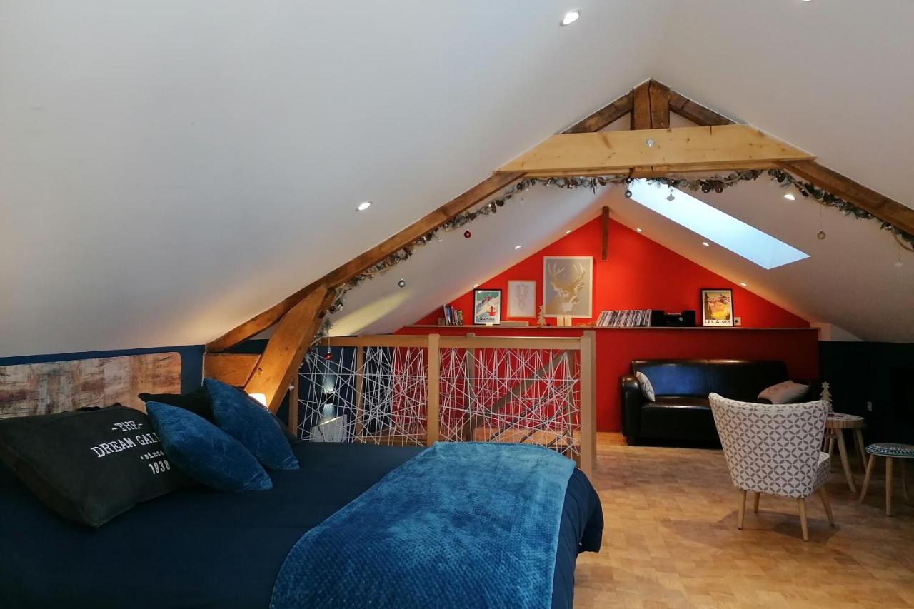 Monchateau Etoile, Hebergement Insolite Avec Spa Merlas Exteriör bild