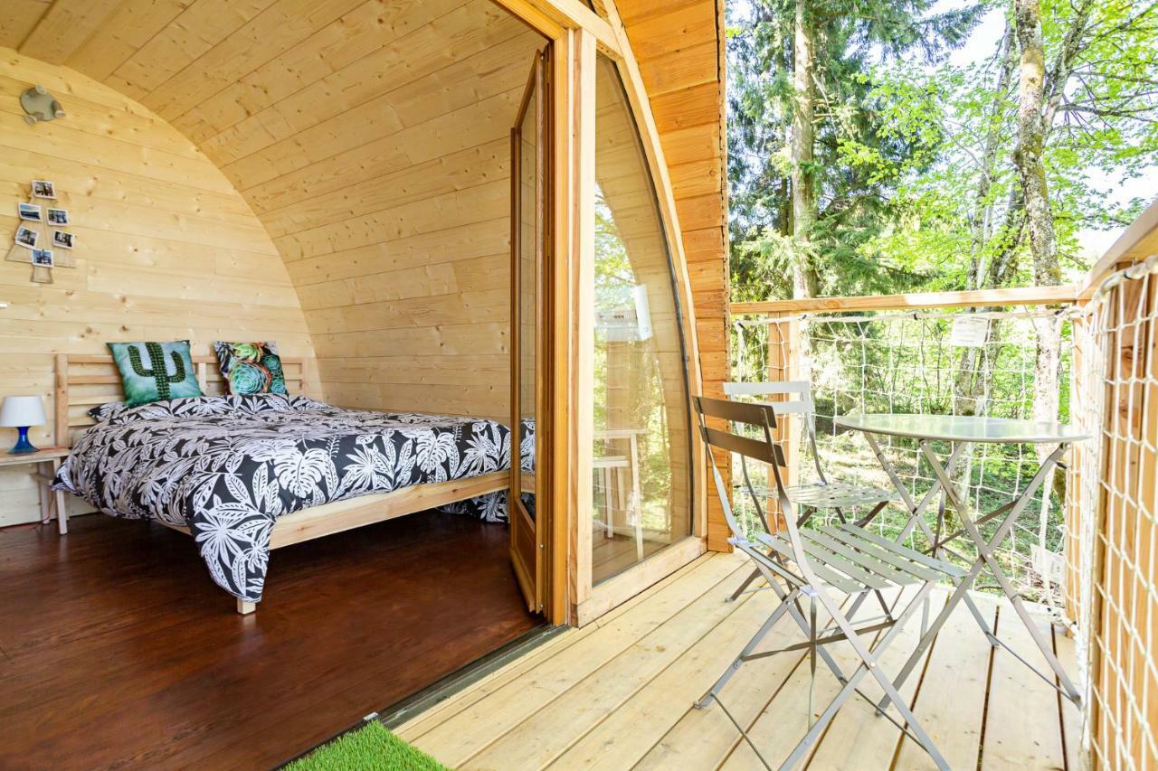Monchateau Etoile, Hebergement Insolite Avec Spa Merlas Exteriör bild