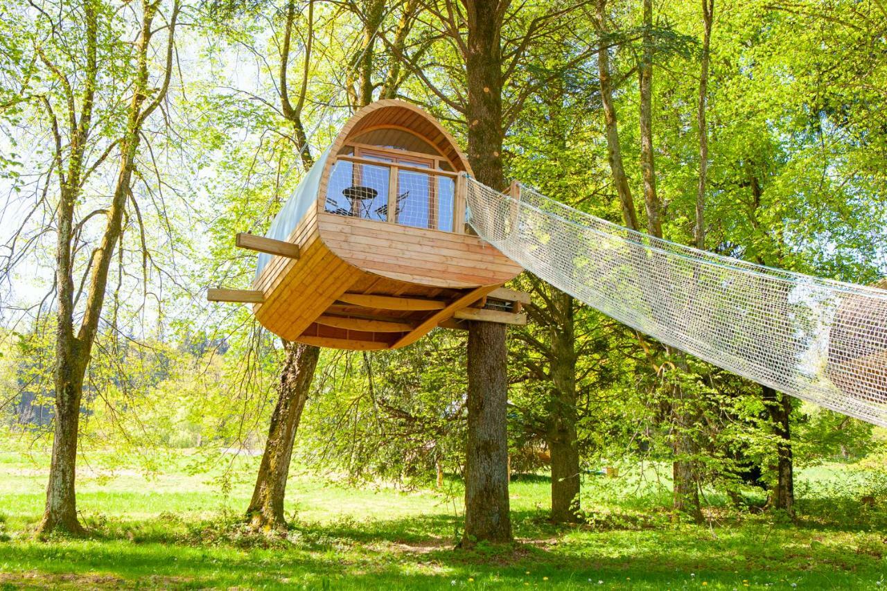 Monchateau Etoile, Hebergement Insolite Avec Spa Merlas Exteriör bild